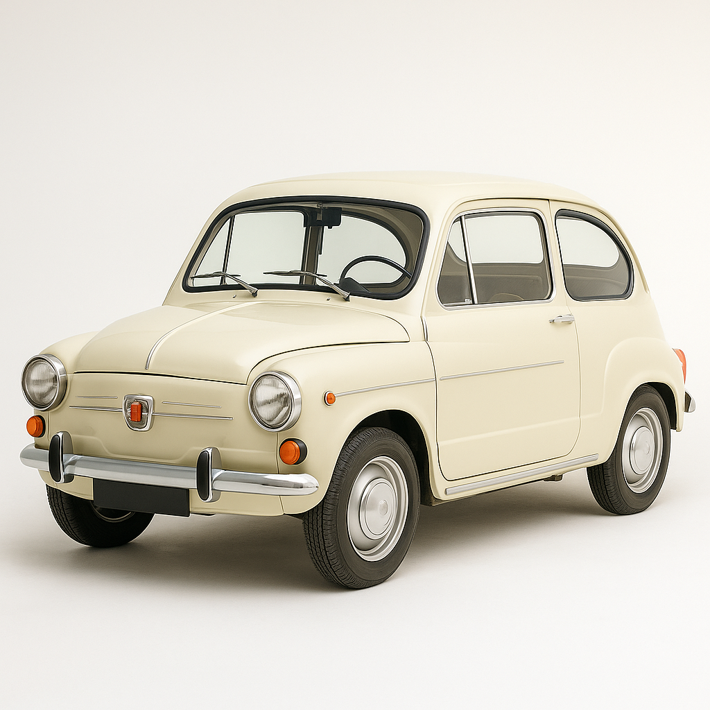 SEAT 600 PARABRISAS TRANSPARENTE