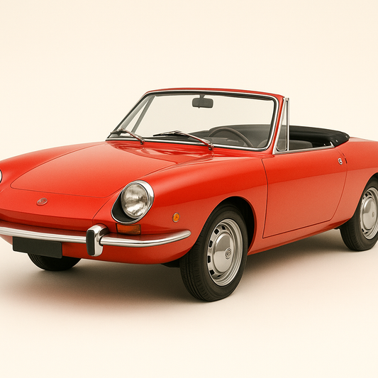 SEAT 850 SPIDER PARABRISAS TRANSPARENTE